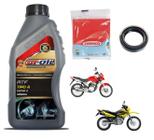 01 Retentor Garfo Bengala Corteco + 01 Óleo 500ml Atf Hidráulico Cg Titan Fan Mix Flex Cargo 150 Cbx 200 Strada Xlr 125 Nxr 125 150 160 Bros