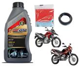 01 Retentor Garfo Bengala Corteco + 01 Óleo 500ml Atf Hidráulico Xre 300 Xtz 250 Lander Tenere Nx 400 Falcon Xr 250 Tornado