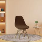 02 Capa De Cadeira Charles Eiffel Nordic Eames Luxo Sala Quarto Malha Gel