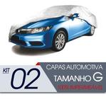 02 Capas Automotiva Forrada Proteção Impermeável G - Vhip