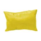 02 Capas Travesseiro Amarela Solteiro Protetora Impermeável 0.70x0.50 Metros