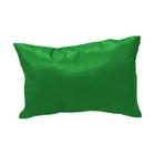 02 Capas Travesseiro Verde Solteiro Protetora Impermeável 0.70x0.50 Metros