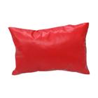 02 Capas Travesseiro Vermelha Solteiro Protetora Impermeável 0.70x0.50 Metros