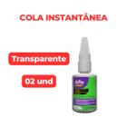 02 Cola Afix Pegadit Instantânea Rápida Extra Forte Multiuso 20g