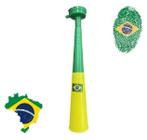 02 Corneta Do Brasil Para Copa Do Mundo Hexa Festas Vuvuzela