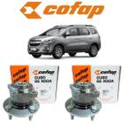 02 Cubo de Roda Original Cofap Traseiro GM Spin 1.4 2012 2013 2014