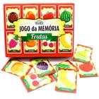 Jogo Da Memória Frutas - 2044 - Brincadeira De Criança - Real Brinquedos