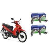 02 Lona Freio Cobreq Crypton 105 Dianteira + Traseira 1998 A 2009