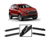 02 Palhetas Limpador de Parabrisa Dianteiro Ford Ecosport ano 2013 2014 2015 2016 - VCLEAR E VETOR