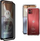 02 Películas 3D Privacidade + Case Capinha Motorola Moto G32