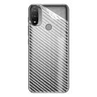 02 Películas Fibra Carbono Skin Traseira Moto E20 XT2155 - Cell in Power25