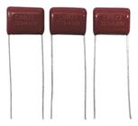 03 Capacitor Poliéster Cbb22 0,022uf 22nf 630v Amplif Áudio