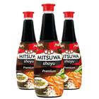 03Un Shoyu Premium Mitsuwa 900 Ml Para Comida Japonesa Oriental Sushi Sashimi Temaki