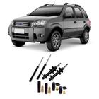 04 Amortecedores + 04 Kits Batentes Ford Ecosport 4x4 (4WD) Dianteiro e Traseiro 2003 a 2012