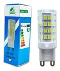 04 Lâmpadas Led Halopin G9 7w Alta Performance Brilho Branco Frio Bivolt