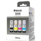 04 unidades Tintas Compatível BK C Y M T544  para impressora Ecotank Epson L3250