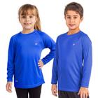 04429RO CAMISETA FATOR DE PROTEÇÃO UV 50+ INFANTIL 4 MANGA LONGA Tamanho: PP (6/7 anos), P (8/9 anos) M (9/10 anos), G