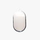 05 Chaveiros Metal Oval Com Reserva Sublimação