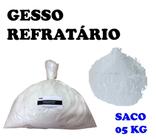 05 Kg Gesso Refratário P/ Fundição Metais (cera Perdida)