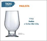 06 Taça Cerveja Paulista 300Ml Artesanal Pilsen Premium Ipa - Nadir Figueiredo