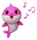 1 Boneco Baby Shark Musical C/ Led 10cm