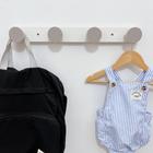 1 Cabideiro parede infantil pendurador roupas adnet bola - Hanger Decor