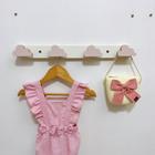 1 Cabideiro parede infantil suporte gancho roupas decoração