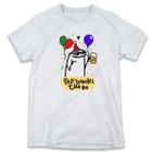 1 Camiseta Aniversário Flork Homem Festa Adulto Comemoração