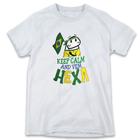 1 Camiseta Bonequinho Flork Meme Bora Bill Camisa Divertida - Wba