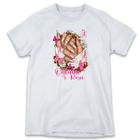 1 Camiseta Outubro Rosa Mãos Unhas Empodeiramento Feminino