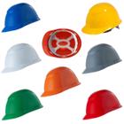 1 capacete segurança + suspensão plástica camper ca34.414 - P&J