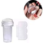 1 Carimbo Silicone Unha Francesinha Manicure Nail - LULLU PERSON