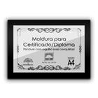 1 Certificado Diploma A4 com Tela de Acetato e MDF