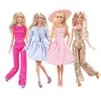 1 Conjunto Roupa Vestido Barbie O Filme + 2 pares de sapatos