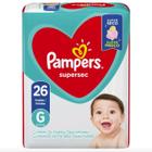 1 Fralda Descartável Pampers Supersec Revenda Tamanho G