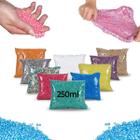 1 Isopor(Pérola)Bolinha Slime Puff Artesanato Colorido 250Ml - SF