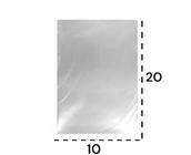1 kg saco plástico bd 10x20 espessura 0,06 transparente