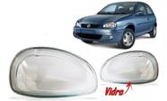 1 Lente Lisa Vidro Farol Corsa 1994 95 A99 00 01 02 2010 LE (LADO DO MOTORISTA)