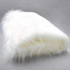 1 mt Tecido Pelúcia Branca Pelo Alto 1,00 x 1,60 mt - Pelican Têxtil
