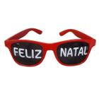 1 Óculos Personalizados Com Frase Feliz Natal Hohoho