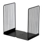 1 Par bookends Bookends Book Stand Support Simple Iron Desktop Non Slip Rack Shelf Holder Magazine Organizer - HTTN