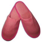 1 Par Chinelo Pantufa Slim Plush Aveludado Feminino Rosa Escuro 39/40 Cód. 724