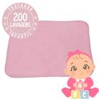 1 pc Trocador Portátil 70x50 Bebê Absorvente Acolchoado Multiuso - Rosa - Vila Flor