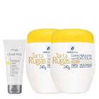 1 Peeling de Cristal Clear Pele + 2 Creme Facial Hidratante Tarta Rugas