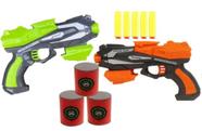 Conjunto 3 Arminhas Brinquedo Lança Dardos + Algemas e Alvos Lançador  Metralhadora Infantil Divertido Nerf - Fun Game - Lançadores de Dardos -  Magazine Luiza