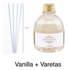 1 Refil + 5 Varetas Brancas - Essência Vanilla