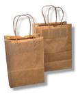 1 Sacola Kraft Pequena Delivery Lanches 18x22x9 - SANDRA EMBALAGENS