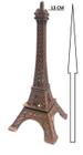 1 torre eiffel com 13 cm de altura - bronze - miniatura p/ decoração