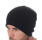 1 Touca Lã Térmica sem forro Lisa frio inverno gorro toucas de la simples