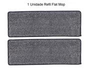 1 Unid. Refil Rodo Flat Mop Almofada Microfibra Esfregão